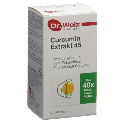 DR. WOLZ Curcumin Extract 45 Caps 90 Pcs
