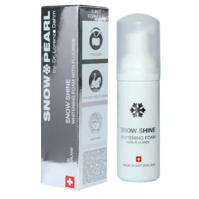 SNOW PEARL Whitening Foam SNOW SHINE Fluoride 50 ml