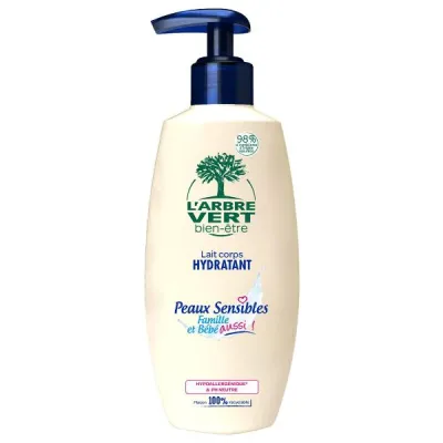 L'ARBRE VERT Eco Body Milk sensitive skin FR 250 ml