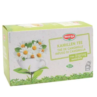 Morga Organiczna herbata rumianku z workami miodowymi 20 sztuk