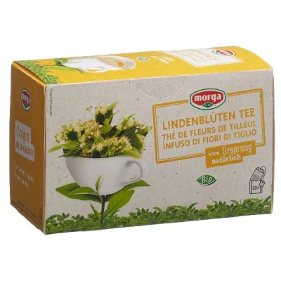 Morga Linden Blossom herbata z organicznymi torbami miodowymi 20 sztuk