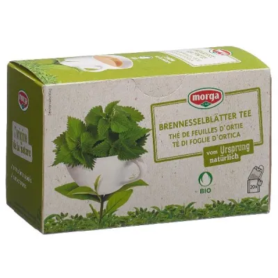 Morga pokrzywa herbata z liściami z organicznym pąkiem 20 szt.
