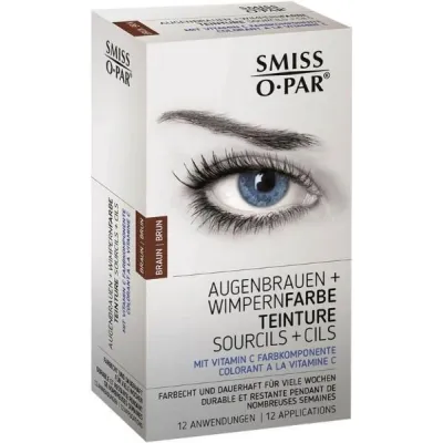 SMISS O PAR Eyebrow - Eyelash Dye Brown 5 ml