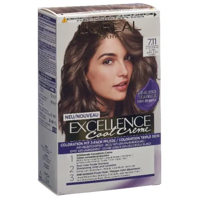 EXCELLENCE Cool Cream 7.11 Ultra Cool Blonde