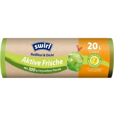 Swirl śmieciowe torby aktywne świeżość 20l 12 szt.