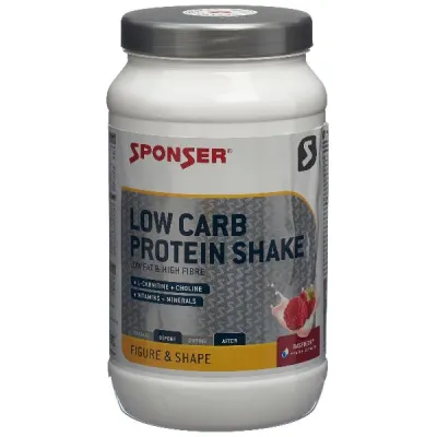 SPONSER Low Carb Protein Shake Raspberry 550 g