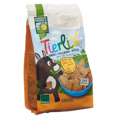 BOHLSENER MILL Spelt Wholegrain Cookies Animalix 125 g