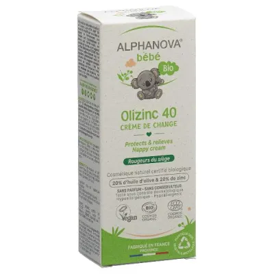 ALPHANOVA BB Olizinc 40 Organic Wound Protection Cream 50 g