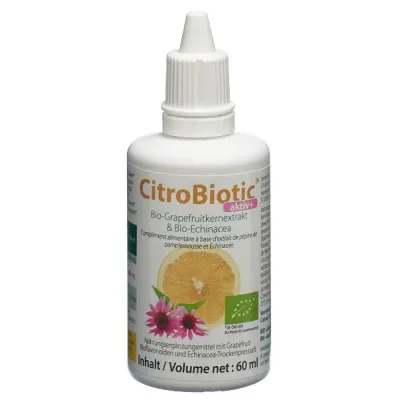 CITROBIOTIC active+ GSE & Echinacea Organic 60 ml