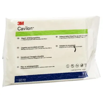 3M CAVILON Wash & Cleaning Wipes 2in1 8 pcs