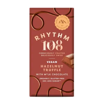 Rhythm108 Trufla orzechowa z kremową czekoladą 100 g
