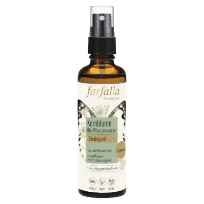 FARFALLA Organic Plant Water Cornflower 75 ml