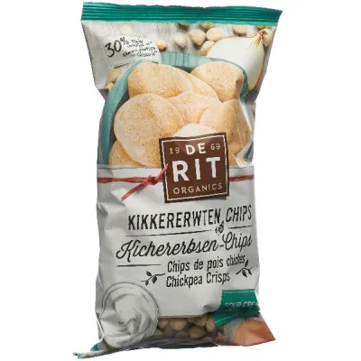 DE RIT Chickpea Chips Sour Cream Oni Bio 75 g
