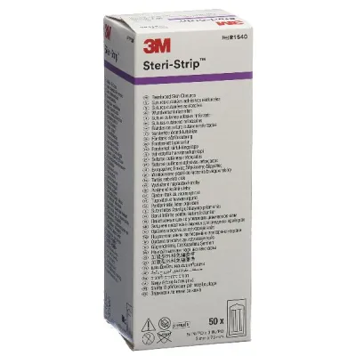 3M STERI STRIP 3x75mm white reinforced (n) 50 x 5 pcs