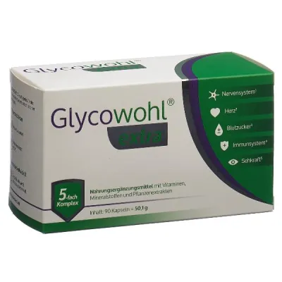 GLYCOWOHL extra Capsules 90 pcs