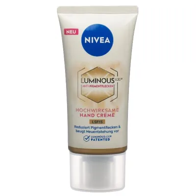 Nivea Lum630 Ręczny krem antypigmentacyjny SPF15 50 ml