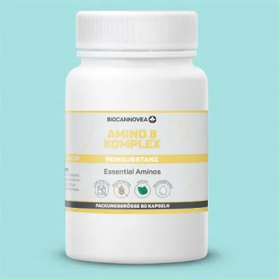 BIOCANNOVEA Amino Acid Complex Capsules 495 mg 120 Pieces