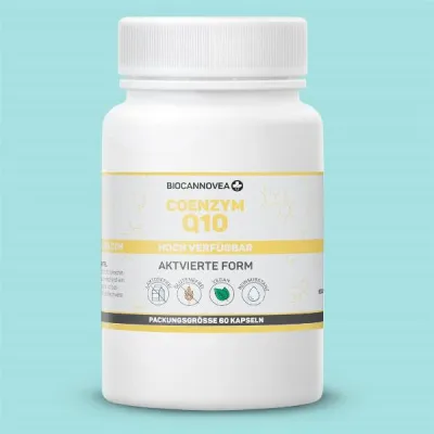 BIOCANNOVEA Coenzyme Q10 Caps 112 mg Ds 60 pcs