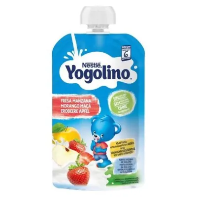 Nestle Yogolino Truskawkowe Apple 6m 100 g