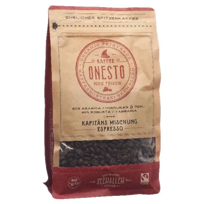 ONESTO Coffee Beans Captain's Blend Bag 500 g