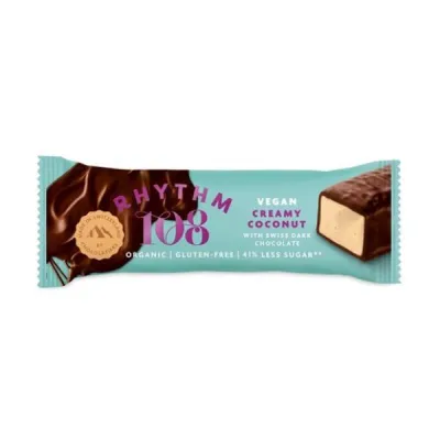 RHYTHM108 SUPER COCONUT Dark Chocolate Bar 15 x 33 g