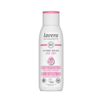 LAVERA Gentle Organic Body Milk with Wild Rose & Organic Shea Butter 200 ml