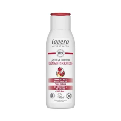 LAVERA Body Milk Organic Regenerating Cranberry & Organic Argan 200 ml