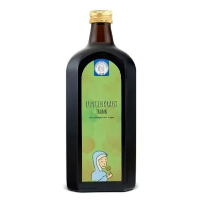 HILDEGARDS SHOP Lungwort Potion Glass Bottle 500 ml