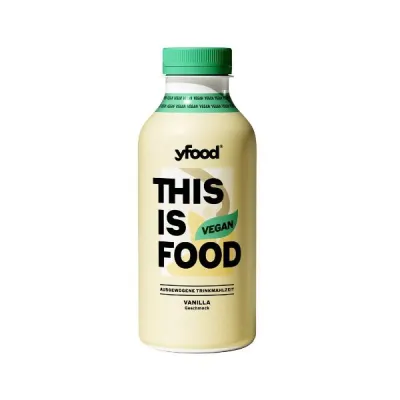 YFOOD Vegan Vanilla Drink Meal 500 ml
