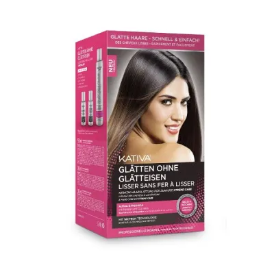 KATIVA Xtreme Care Hair Straightening without Straighteners