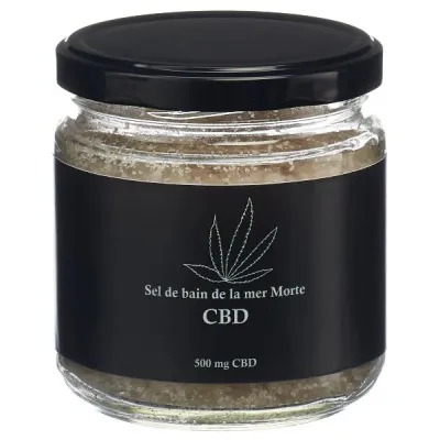 SWISS DERMACOSMETICS CBD Bath Salt Dead Sea 350 g