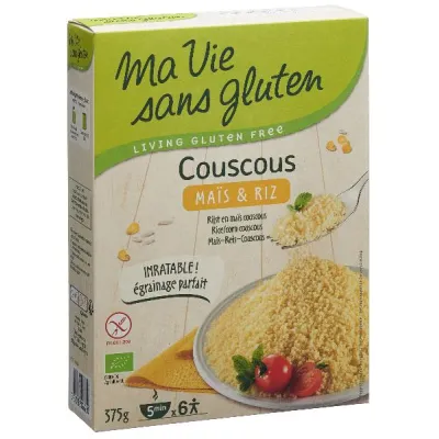 MA VIE S GLUT Corn and Rice Couscous Bag 350 g