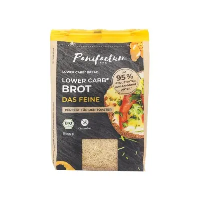 PANIFACTUM Low Carb Bread Fine Organic Gluten Free 160 g