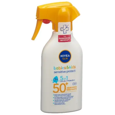 Nivea Sun Babies & Kids Wrażliwy na spust SPF50+ 270 ml