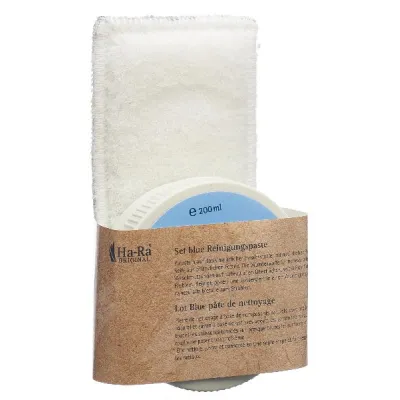 Ha-Ra Blue Cleaning Paste z czyszczącą szmatką