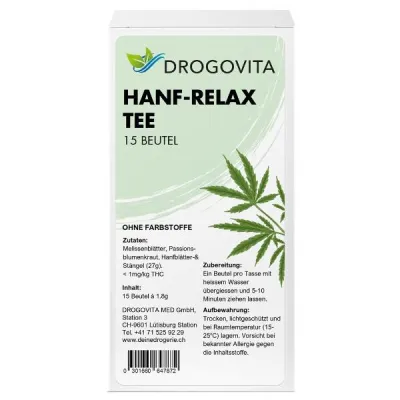 Konopie Drogovita relaksuj worki herbaty 15 sztuk