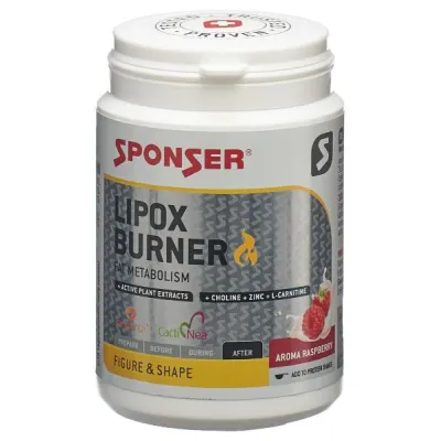 SPONSER Lipox Burner Powder Raspberry Ds 110 g