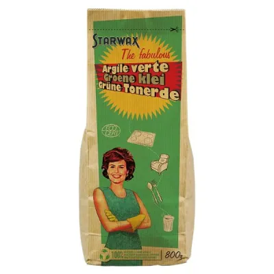 STARWAX the fabulous Green Clay Bag 800 g