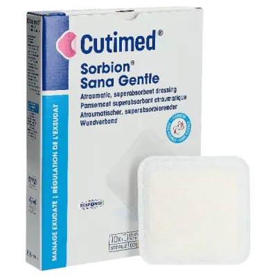 CUTIMED Sorbion Sana Gentle 12x12cm 10 Pcs