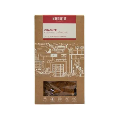 MANIFAKTUR Organic Chestnut Crackers 100 g