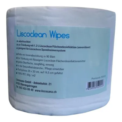 LISCOCLEAN Wipes Unmoistened Folded Sheet 90 Pcs