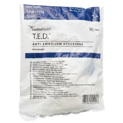 TED Knee-length Stockings L long 1 Pair