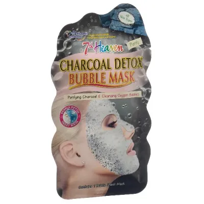 7TH HEAVEN Bubble Mask Women's Charcoal Btl