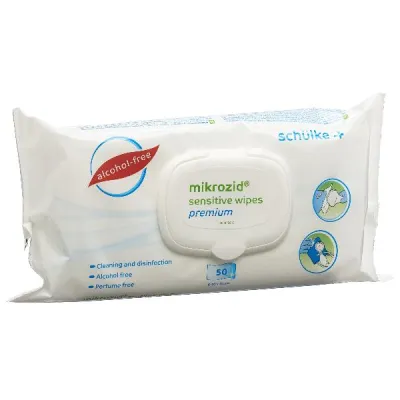 Microcide sensitive wipes premium btl 50 pcs