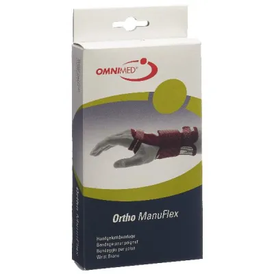 OMNIMED Ortho Manu Flex Wrist L 22cm left green/bordeaux