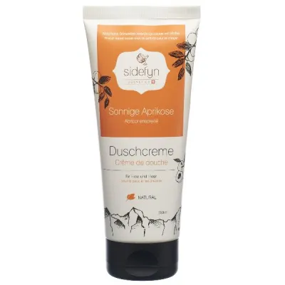 SIDEFYN Shower Cream Sunny Apricot 200 ml
