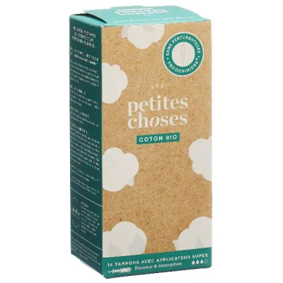 LES PETITES CHOSES Super Organic Tampons App 14 pcs