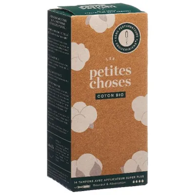 LES PETITES CHOSES Super Pliable Bio Tampons 14 Pcs