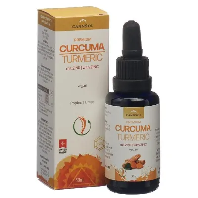 CANNSOL Premium Turmeric with Zinc Drops 30 ml