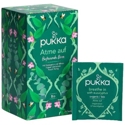 PUKKA Breathe Easy Tea Organic Bags 20 Pieces